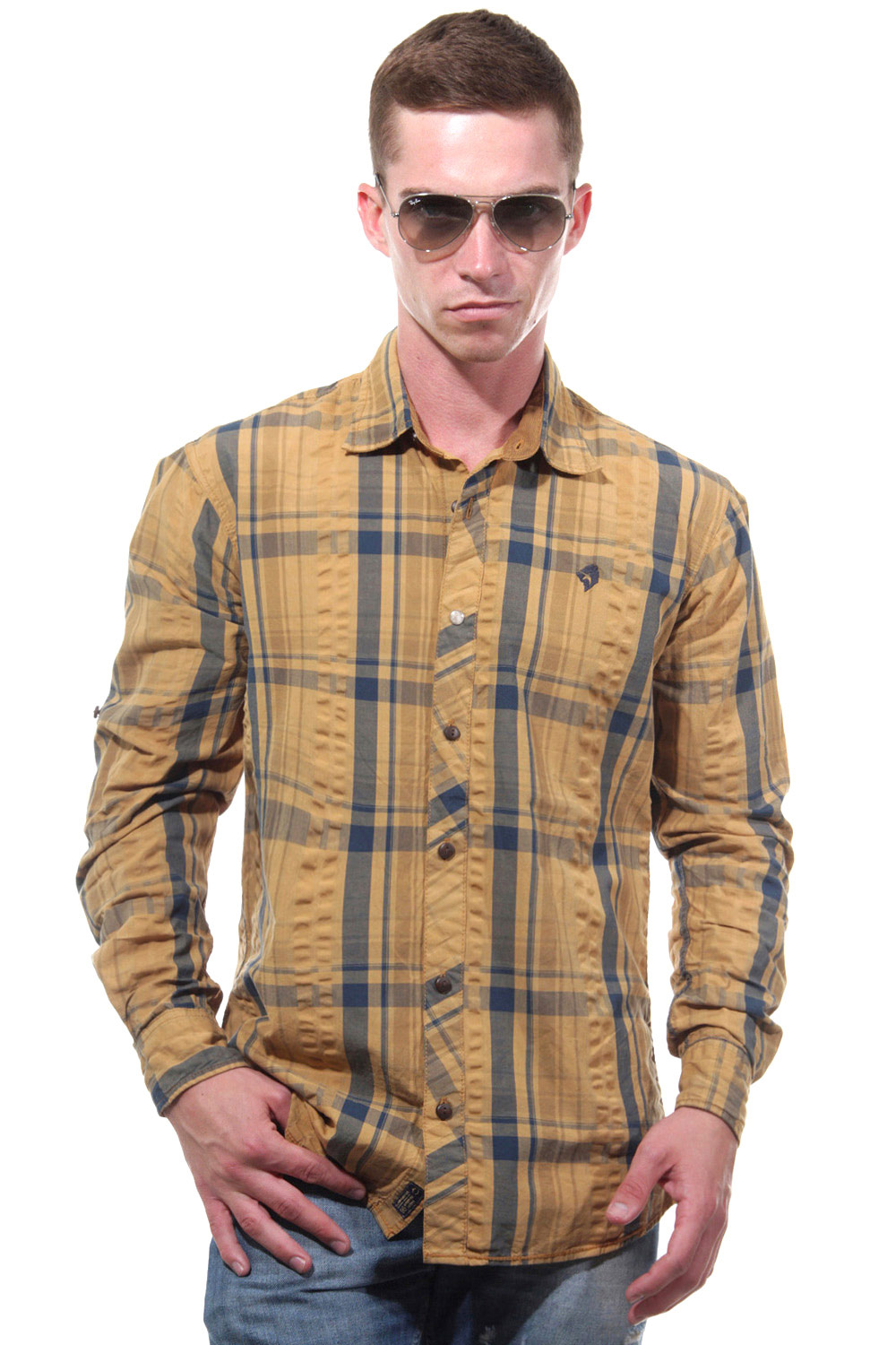 CAZADOR Langarmhemd regular fit auf oboy.de