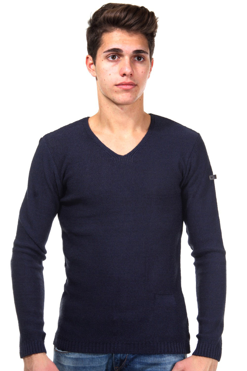 R-NEAL Pullover V-Ausschnitt slim fit auf oboy.de