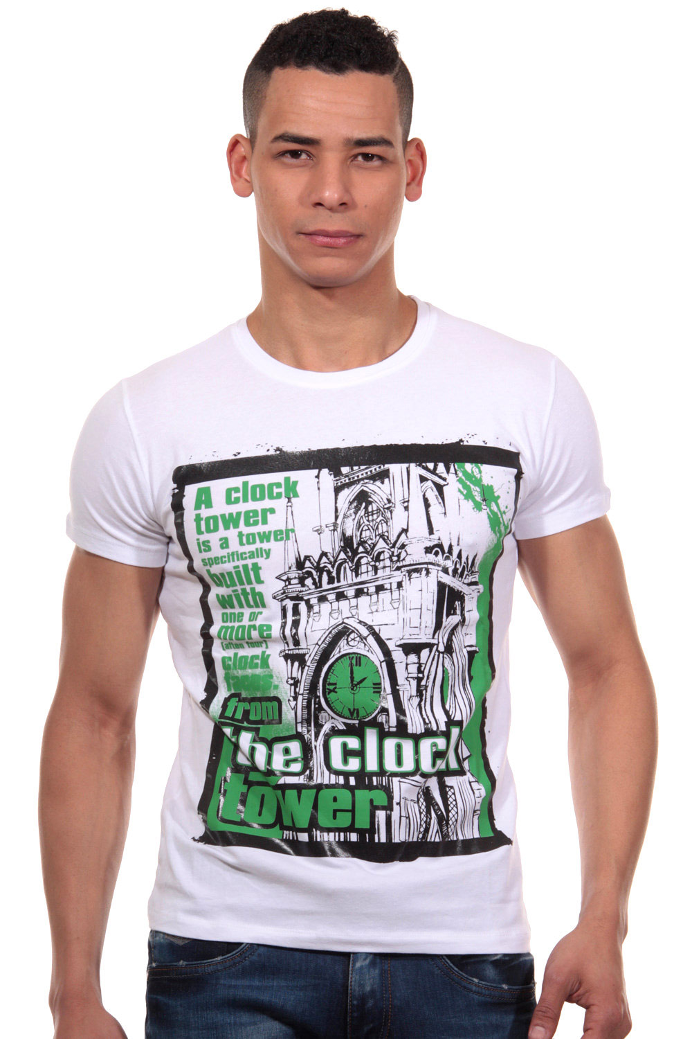 R-NEAL T-Shirt Rundhals slim fit auf oboy.de