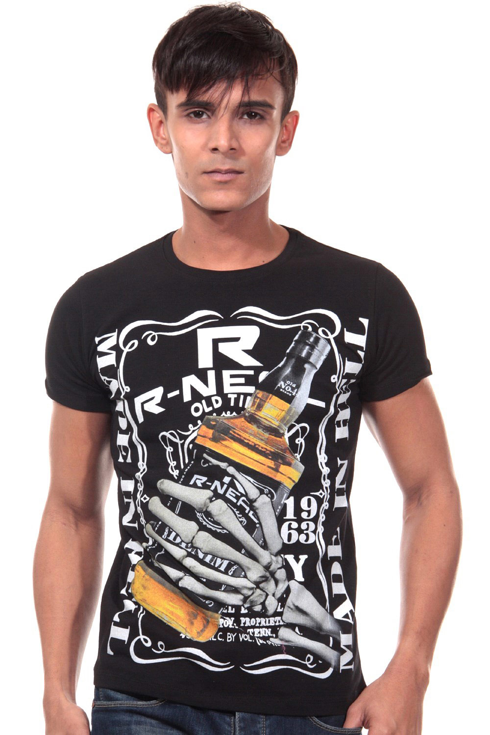R-NEAL T-Shirt Rundhals slim fit auf oboy.de