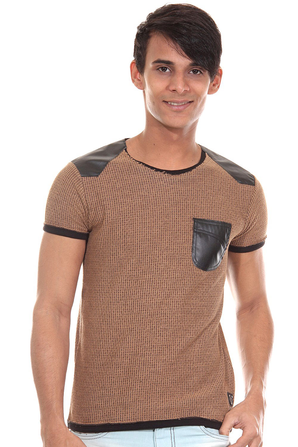 R-NEAL T-Shirt Rundhals slim fit auf oboy.de