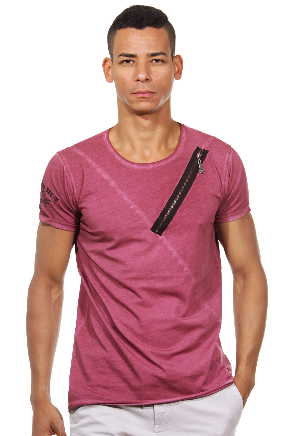 R-NEAL T-Shirt Rundhals slim fit auf oboy.de