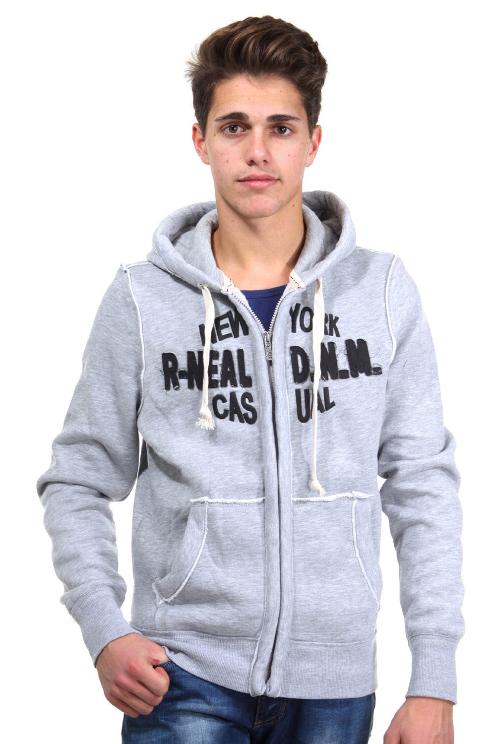 R-NEAL Kapuzensweatjacke regular fit auf oboy.de