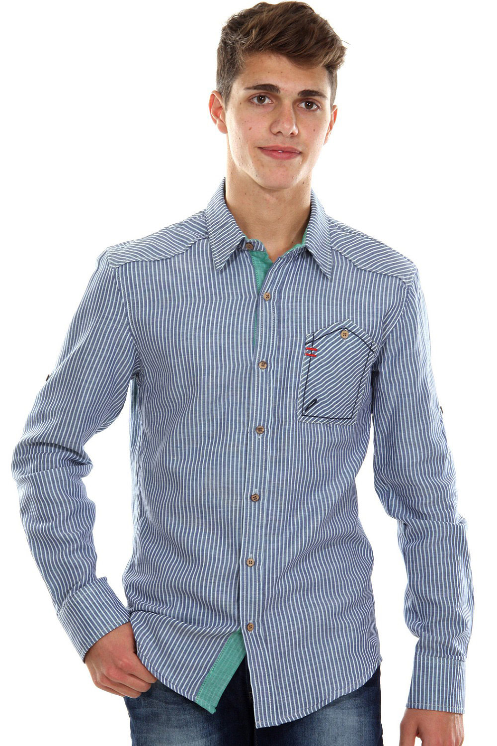 CATCH Langarmhemd slim fit auf oboy.de