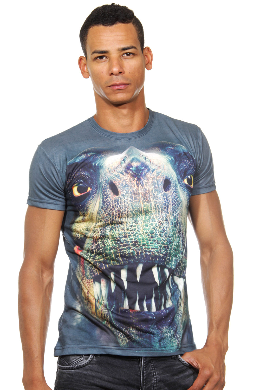 DARKZONE T-Shirt-Rundhals slim fit auf oboy.de