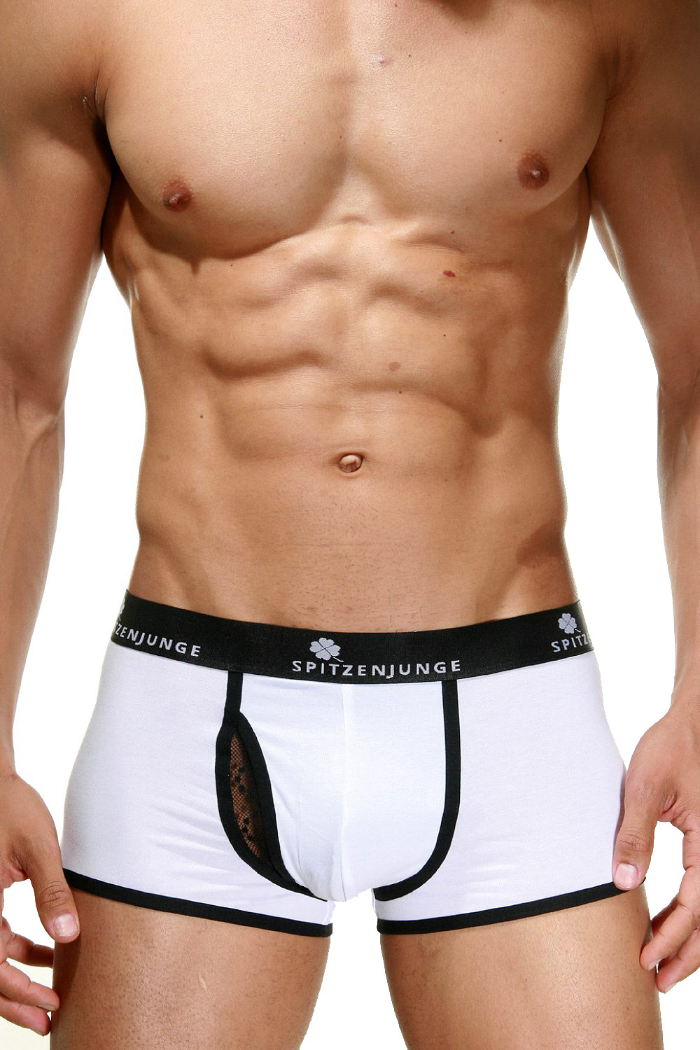 SPITZENJUNGE Pants mit Push-up Effekt auf oboy.de