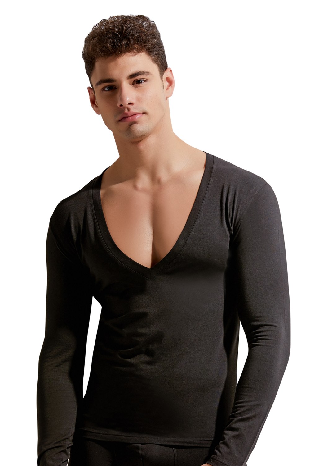 GAUVINE Langarm V-Shirt auf oboy.de