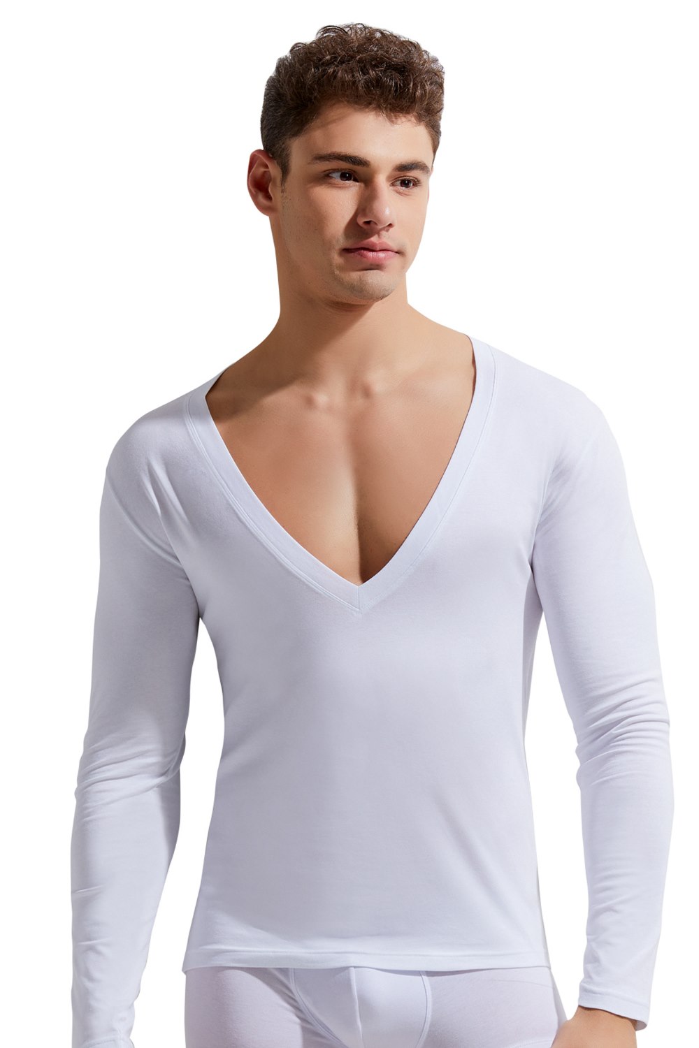GAUVINE Langarm V-Shirt auf oboy.de