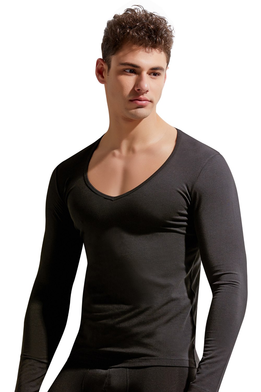 GAUVINE Langarm V-Shirt auf oboy.de