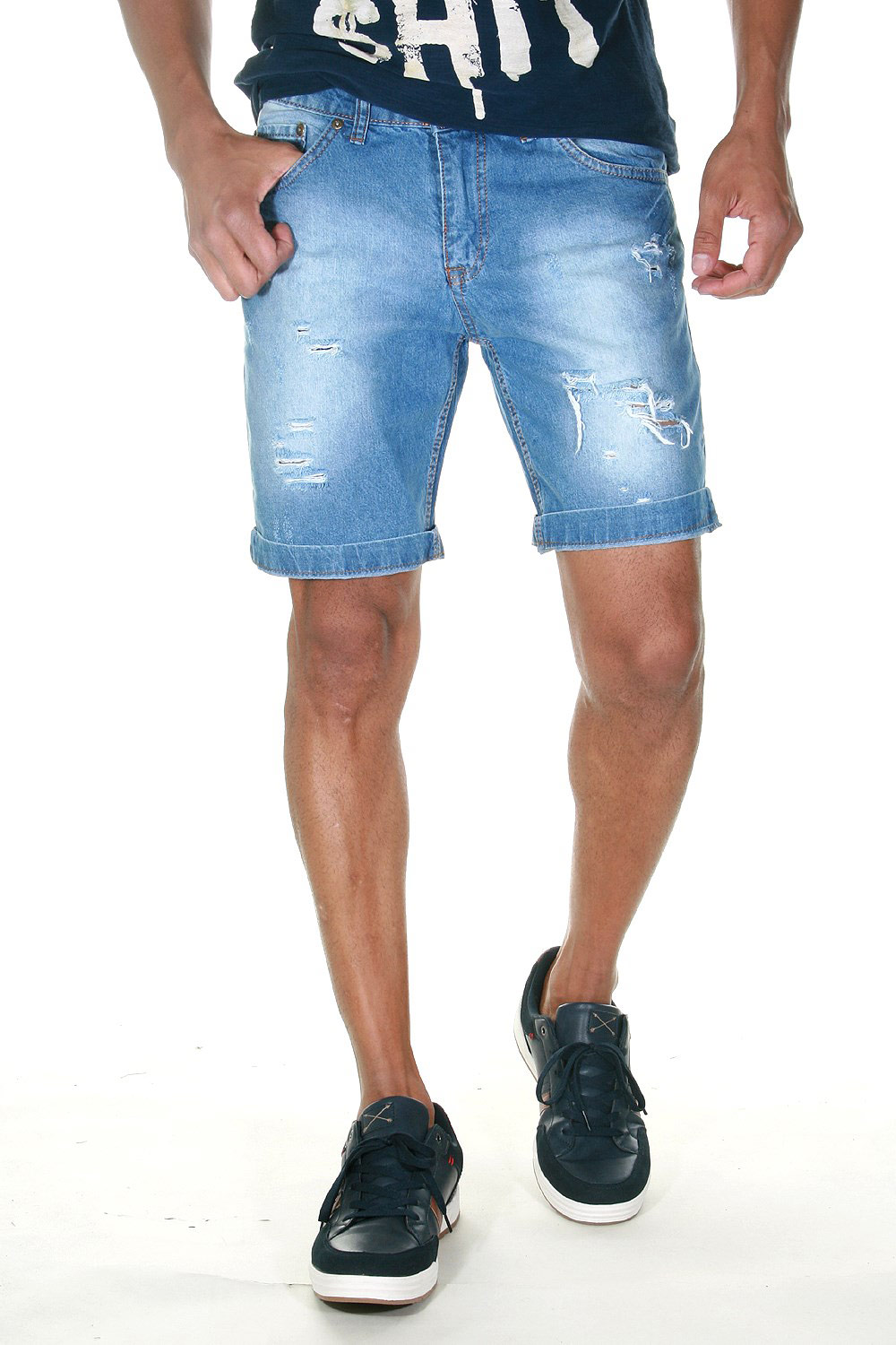 FIOCEO Denim Shorts auf oboy.de