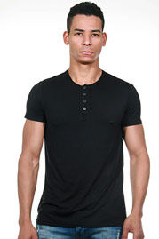 DOREANSE T-Shirt Knopfleiste auf oboy.de