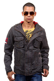 OBOY Streetwear Jacke mit Kapuze auf oboy.de