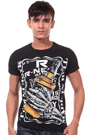 R-NEAL T-Shirt Rundhals slim fit auf oboy.de
