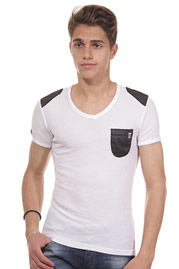 R-NEAL T-Shirt V-Ausschnitt slim fit auf oboy.de