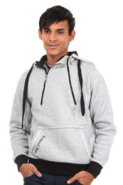 R-NEAL Kapuzensweater mit Zip regular fit auf oboy.de