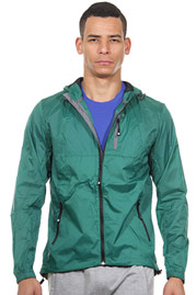 EXUMA ACTIVE Laufjacke mit Kapuze slim fit auf oboy.de