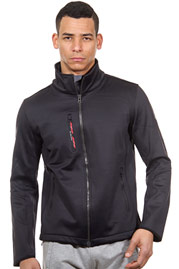 EXUMA ACTIVE Softshelljacke mit Stehkragen slim fit auf oboy.de