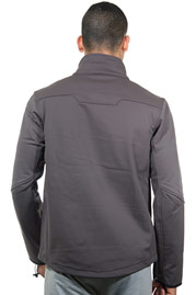 EXUMA ACTIVE Softshelljacke mit Stehkragen slim fit auf oboy.de