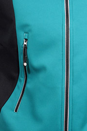 EXUMA ACTIVE Softshelljacke mit Stehkragen slim fit auf oboy.de