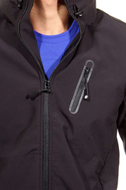 EXUMA ACTIVE Softshelljacke mit Stehkragen slim fit auf oboy.de